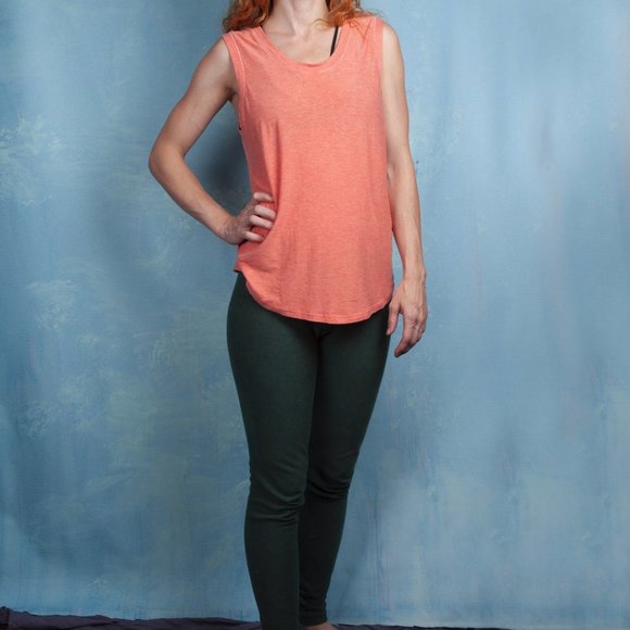 Neutral Sparkle unisex bamboo jersey Tank - Picture 3 of 4